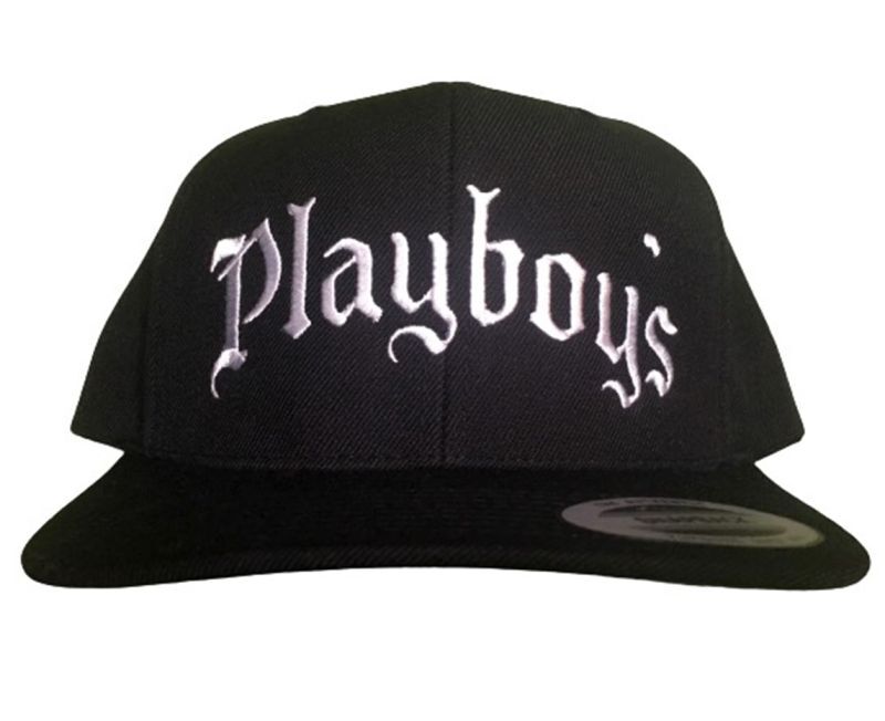 画像1: Play boy's Hat Black (1)